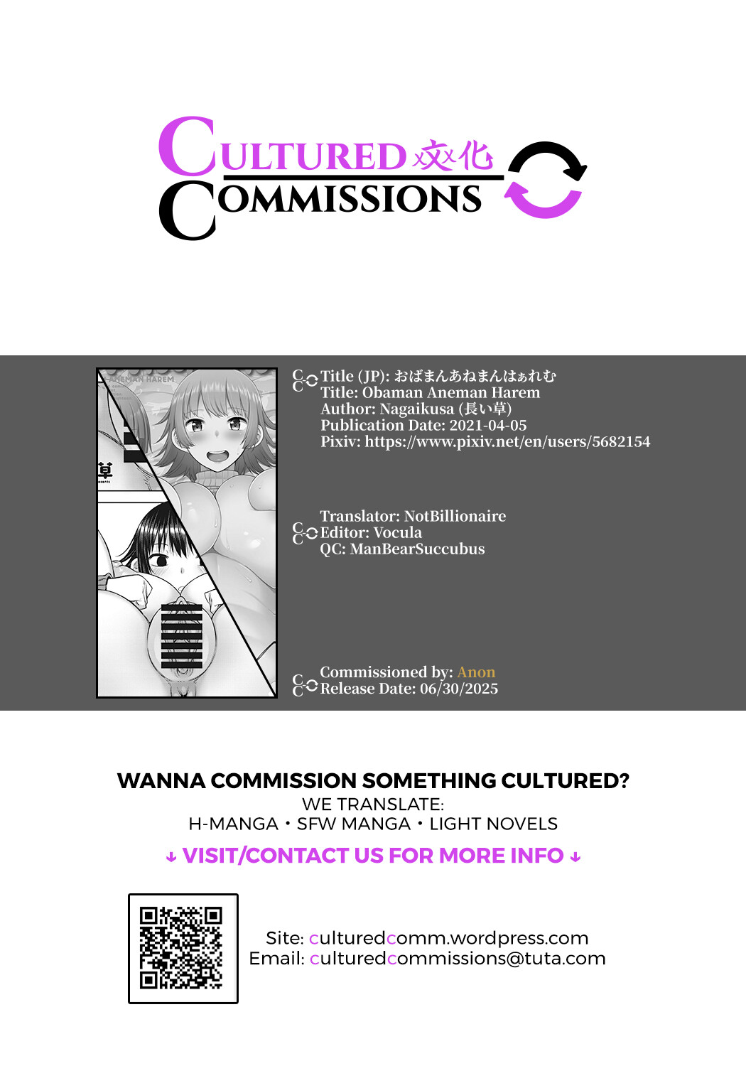 Hentai Manga Comic-Obaman Aneman Harem-Read-215